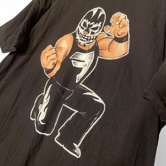 Vintage Y2K wrestling t-shirt lucha libre - Picture 2 of 5